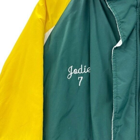 Holloway Womens L Vintage High School Soccer Jacket Warm Up Windbreaker 1995 90s - Picture 4 of 11